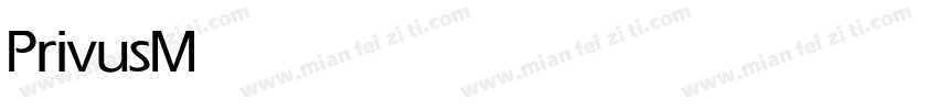 Privus Medium Medium字体转换